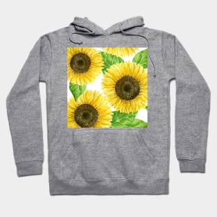 Sunflowers watercolor Hoodie